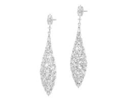 Kolczyki srebrne z cyrkoniami