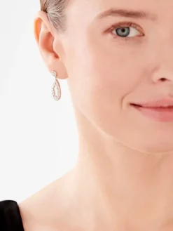 Kolczyki srebrne z cyrkoniami