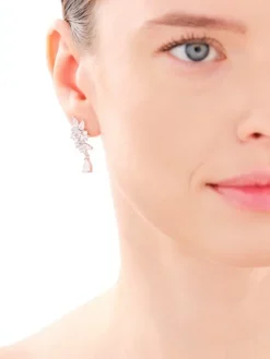 Kolczyki srebrne z cyrkoniami