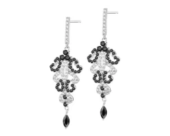 Kolczyki srebrne z cyrkoniami