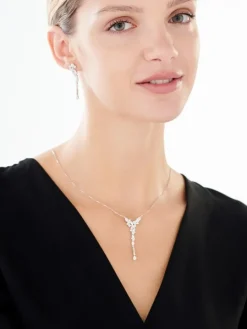 Kolczyki srebrne z cyrkoniami