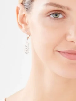 Kolczyki srebrne z cyrkoniami