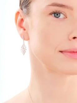 Kolczyki srebrne z cyrkoniami