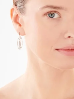 Kolczyki srebrne z cyrkoniami