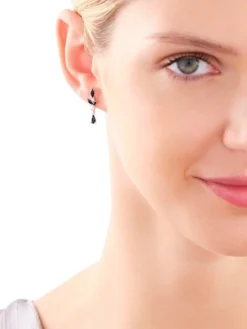 Kolczyki srebrne z cyrkoniami