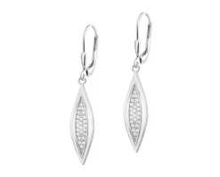 Kolczyki srebrne z cyrkoniami