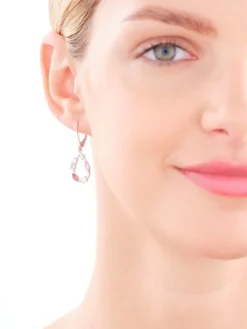 Kolczyki srebrne z cyrkoniami