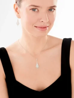 Kolczyki srebrne z cyrkoniami