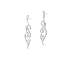 Kolczyki srebrne z cyrkoniami