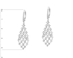 Kolczyki srebrne z cyrkoniami