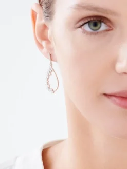 Kolczyki srebrne z cyrkoniami