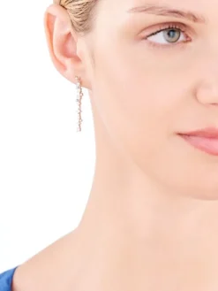 Kolczyki srebrne z cyrkoniami