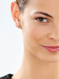 Kolczyki srebrne z cyrkoniami