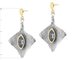 Kolczyki srebrne z cyrkoniami