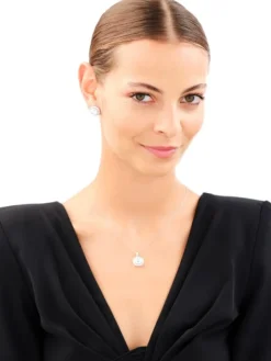 Kolczyki srebrne z cyrkoniami