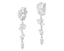 Kolczyki srebrne z cyrkoniami