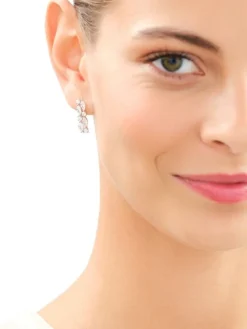 Kolczyki srebrne z cyrkoniami