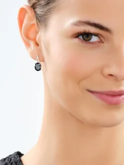 Kolczyki srebrne z cyrkoniami