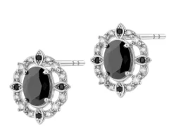 Kolczyki srebrne z cyrkoniami