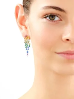 Kolczyki srebrne z cyrkoniami