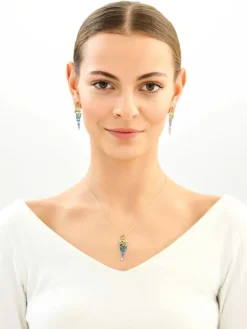 Kolczyki srebrne z cyrkoniami