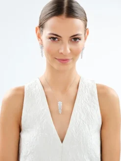 Kolczyki srebrne z cyrkoniami