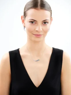 Kolczyki srebrne z cyrkoniami