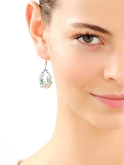 Kolczyki srebrne z cyrkoniami - motyle