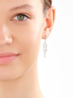 Kolczyki srebrne z cyrkoniami