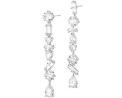 Kolczyki srebrne z cyrkoniami