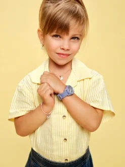 Kolczyki srebrne z cyrkoniami i emalią - jednorożce