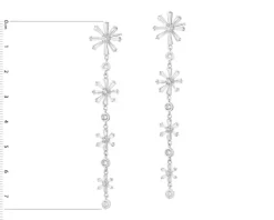 Kolczyki srebrne z cyrkoniami