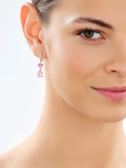 Kolczyki srebrne z cyrkoniami