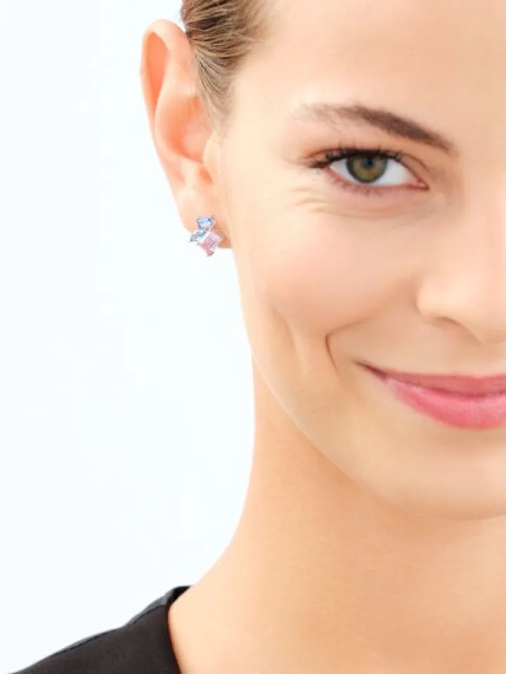 Kolczyki srebrne z cyrkoniami