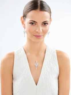 Kolczyki srebrne z cyrkoniami