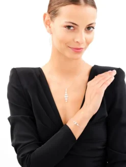 Kolczyki srebrne z cyrkoniami