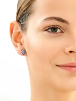 Kolczyki srebrne z cyrkoniami