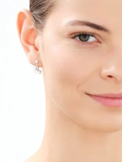 Kolczyki srebrne z cyrkoniami