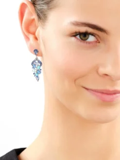 Kolczyki srebrne z cyrkoniami - Harry Potter, zmieniacz czasu, Warner Bros. Discovery