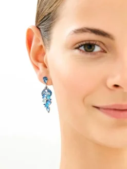 Kolczyki srebrne z cyrkoniami - Harry Potter, zmieniacz czasu, Warner Bros. Discovery