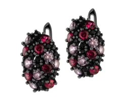 Kolczyki srebrne z cyrkoniami