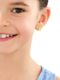 Kolczyki srebrne z emalią -  Tom and Jerry, Jerry, Warner Bros. Discovery