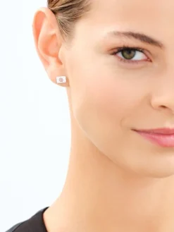 Kolczyki srebrne z emalią - Harry Potter, list z Hogwartu, Warner Bros. Discovery