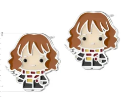 Kolczyki srebrne z emalią - Harry Potter, Hermiona Granger, Warner Bros. Discovery