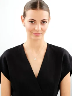 Kolczyki srebrne z perłami i cyrkoniami