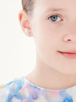 Kolczyki z białego złota z brylantami - SI1/H - 2,00 ct - próba 750