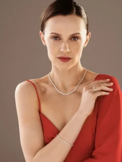 Kolczyki z żółtego złota z brylantami - 0,36 ct - próba 750