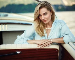 Kolczyki z żółtego złota z brylantami - 0,60 ct - próba 585