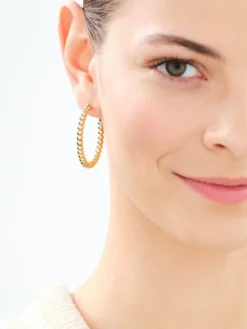 Kolczyki ze stali szlachetnej - koła