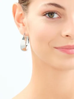 Kolczyki ze stali szlachetnej - koła